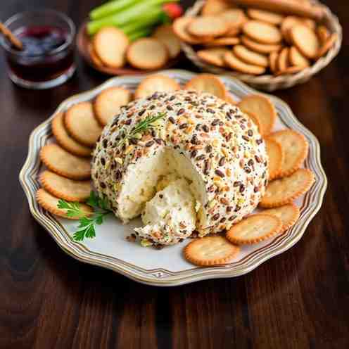 Sweet & Savory Cheese Ball Recipe - Easy Meal Prep Appetizer